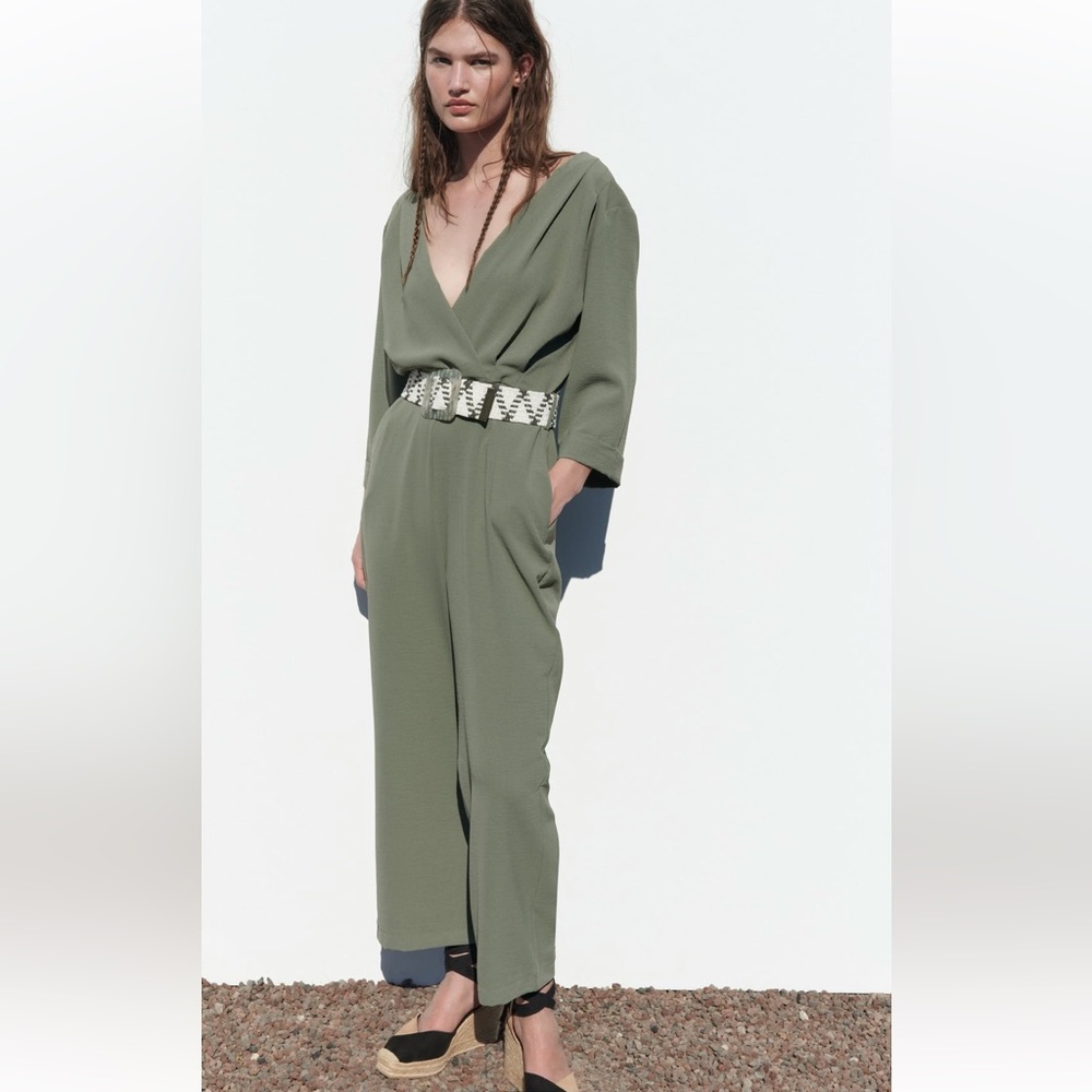 Zara Belted jumpsuit